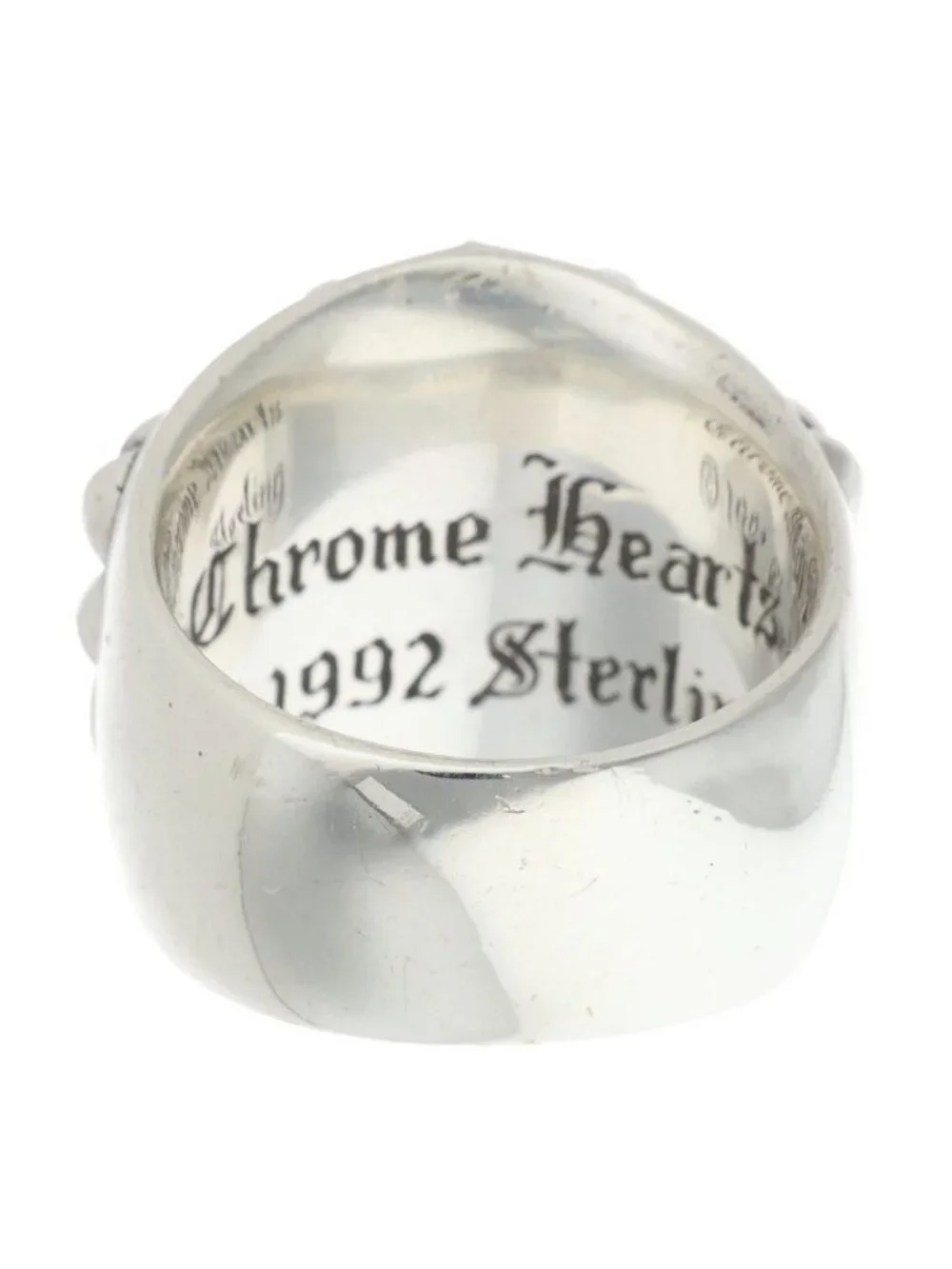 Chrome Hearts Keeper Silver Ring